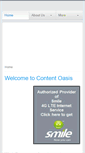 Mobile Screenshot of contentoasis.com